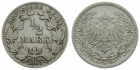 Kaiserreich 1/2 Mark 1905 A
